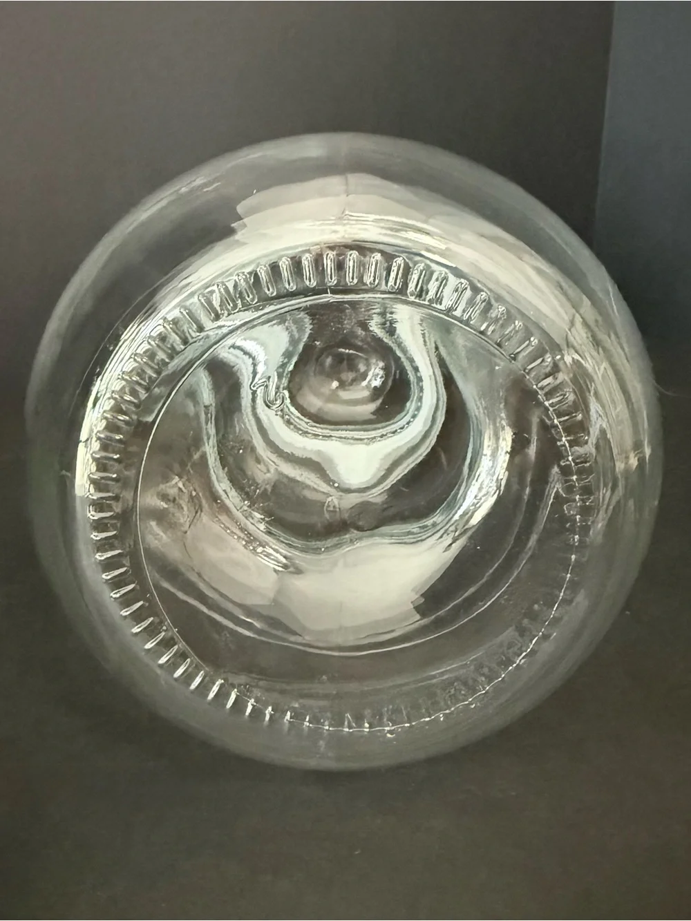 Target Bullseye Playground Christmas Snowman Jar Fillable Clear Glass Canister